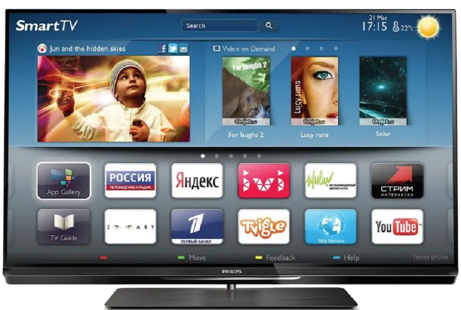 Ремонт телевизоров  Philips 42PFL6057t/60 в Казани